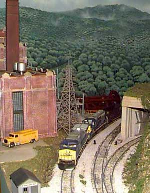 A unit coal train leaves Huntington W.VA.